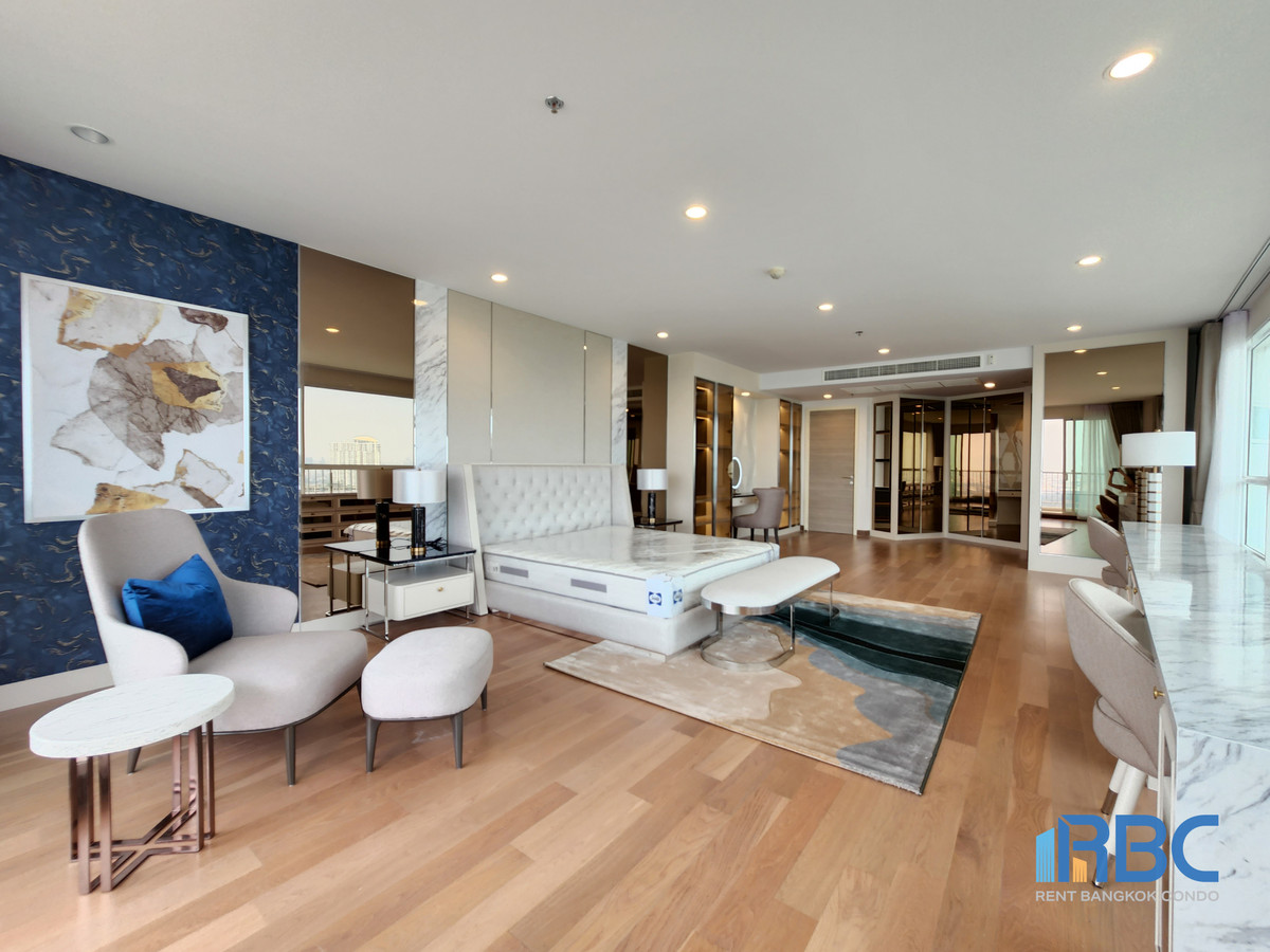 For RentCondoRama3 (Riverside),Satupadit : For Rent - Supalai Riva Grande (Rama 3) - Penthouse ,fully furnished