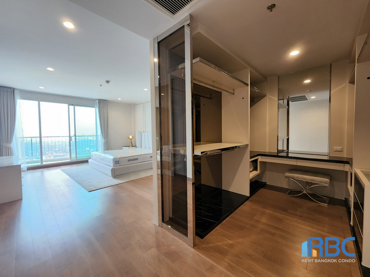 For RentCondoRama3 (Riverside),Satupadit : For Rent - Supalai Riva Grande (Rama 3) - Penthouse ,fully furnished