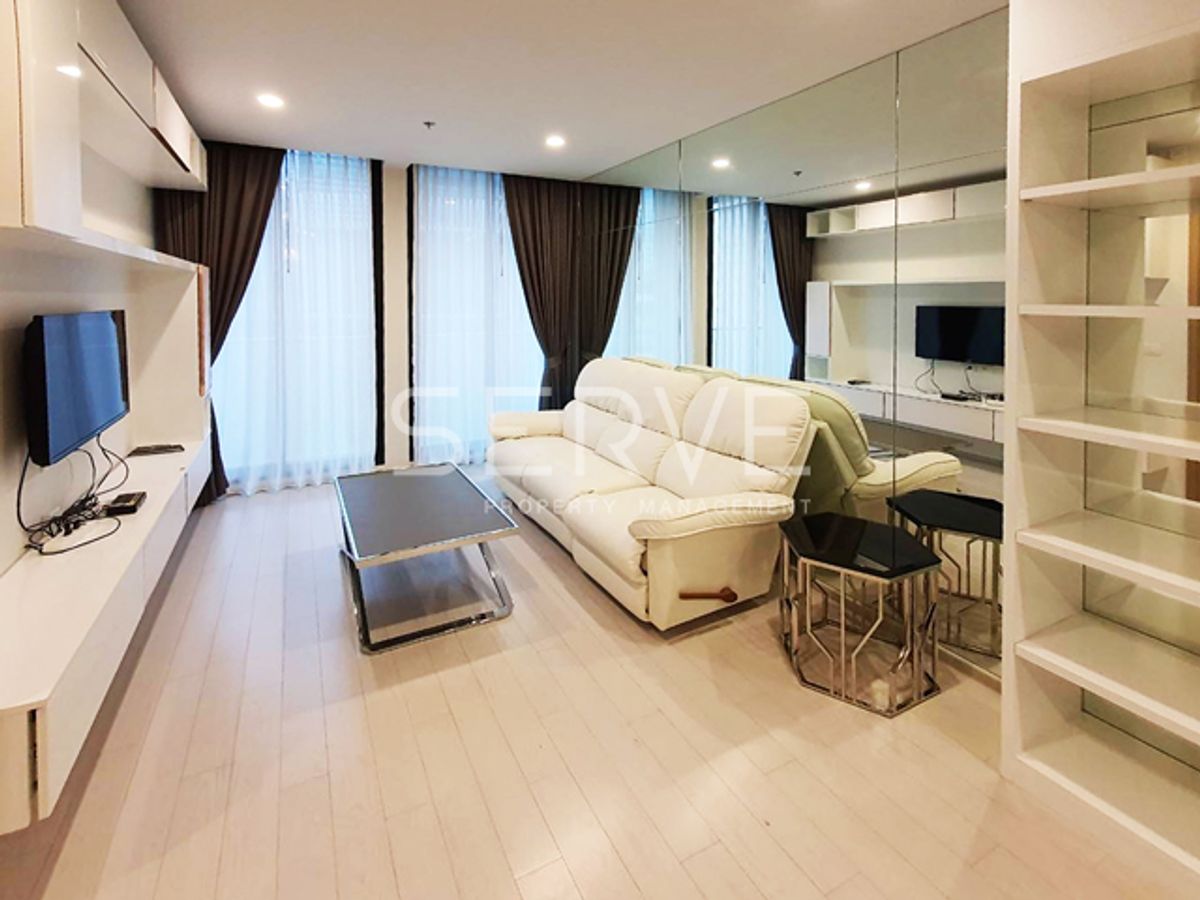For RentCondoWitthayu, Chidlom, Langsuan, Ploenchit : 🔥47K🔥 - Nice Decoration 1 Bed Good Location in Ploenchit Aera Directly connecting to BTS Phloen Chit at Noble Ploenchit Condo / For Rent