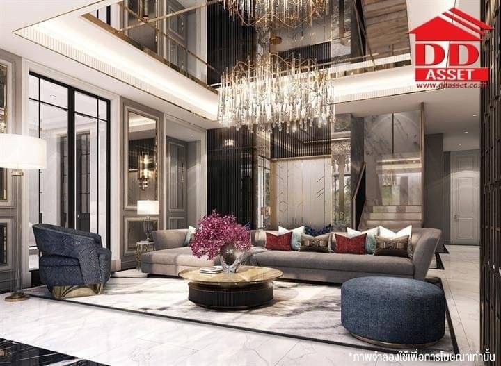 ขายบ้านพัฒนาการ ศรีนครินทร์ : บ้านเดี่ยวหรู 3 ชั้น แซงค์ รอยัล กรุงเทพกรีฑา CINQ ROYAL Krungthep Kreetha บนถนนศรีนรินทร์-ร่มกล้า บ้านพร้อมลิฟท์