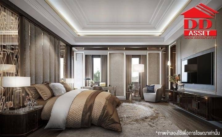 ขายบ้านพัฒนาการ ศรีนครินทร์ : บ้านเดี่ยวหรู 3 ชั้น แซงค์ รอยัล กรุงเทพกรีฑา CINQ ROYAL Krungthep Kreetha บนถนนศรีนรินทร์-ร่มกล้า บ้านพร้อมลิฟท์