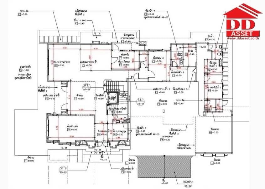 ขายบ้านพัฒนาการ ศรีนครินทร์ : บ้านเดี่ยวหรู 3 ชั้น แซงค์ รอยัล กรุงเทพกรีฑา CINQ ROYAL Krungthep Kreetha บนถนนศรีนรินทร์-ร่มกล้า บ้านพร้อมลิฟท์