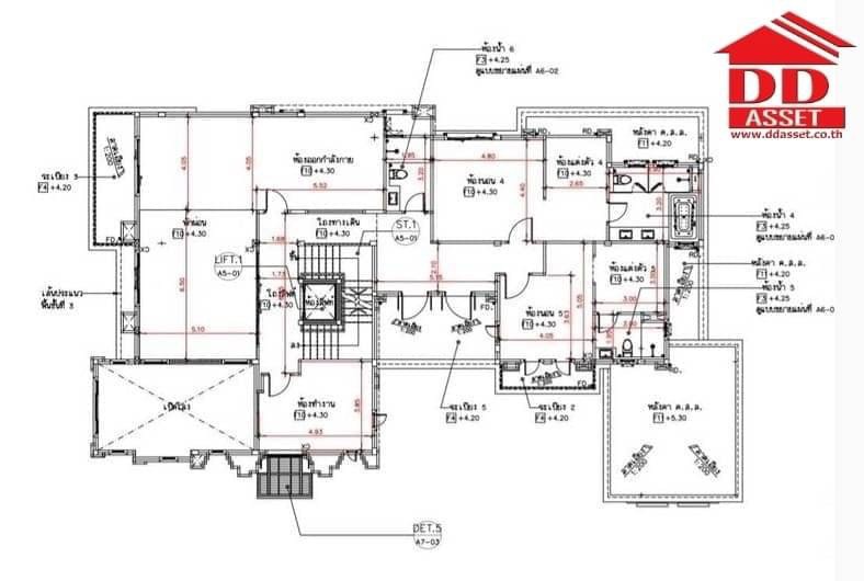 ขายบ้านพัฒนาการ ศรีนครินทร์ : บ้านเดี่ยวหรู 3 ชั้น แซงค์ รอยัล กรุงเทพกรีฑา CINQ ROYAL Krungthep Kreetha บนถนนศรีนรินทร์-ร่มกล้า บ้านพร้อมลิฟท์