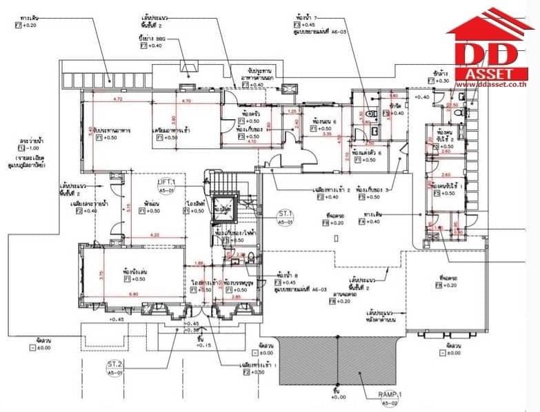 ขายบ้านพัฒนาการ ศรีนครินทร์ : บ้านเดี่ยวหรู 3 ชั้น แซงค์ รอยัล กรุงเทพกรีฑา CINQ ROYAL Krungthep Kreetha บนถนนศรีนรินทร์-ร่มกล้า บ้านพร้อมลิฟท์