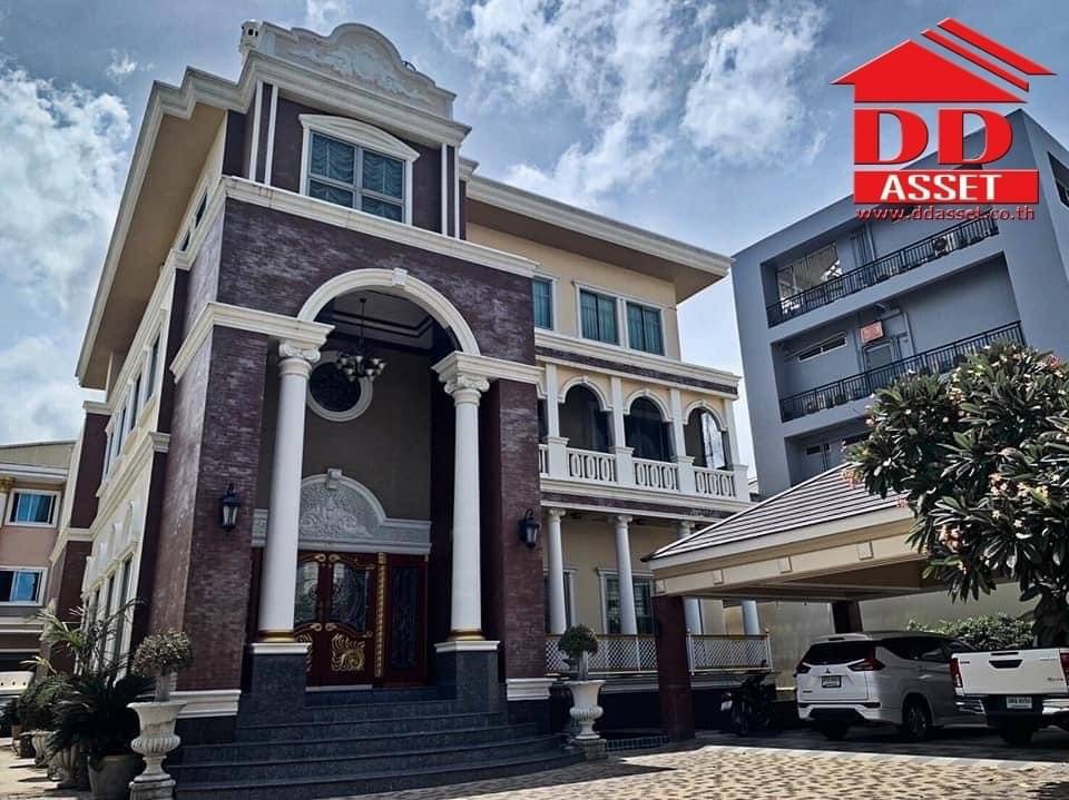 ขายบ้านราษฎร์บูรณะ สุขสวัสดิ์ : ขายคฤหาสน์ บ้านหรู 3 ชั้น ประชาอุทิศ33 ขายขาดทุน พร้อมเฟอร์นิเจอร์ทั้งหมด แถมตึกด้านหลัง 1,300 ตร.ม. ฟรีๆ (ตึกพร้อมลิฟท์)