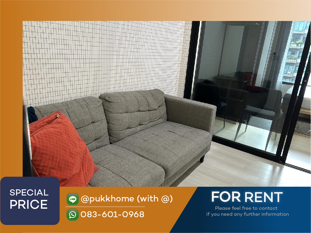 ให้เช่าคอนโดพระราม 9 เพชรบุรีตัดใหม่ RCA : LIFE ASOKE   ✨  30 ตร.ม. เเยกห้องเเต่งตัว  ชั้นสูง ✨ 📞 Line:@pukkhome (with @ )