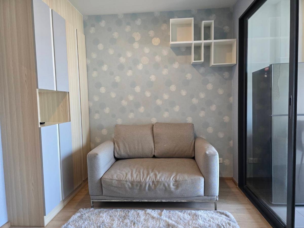 For RentCondoBangna, Bearing, Lasalle : Owner Post for rent Ideo O2 1bedroom, Building B, high floor, north side, closed kitchen, 15,000 per month, fully furnished, ready to move in.