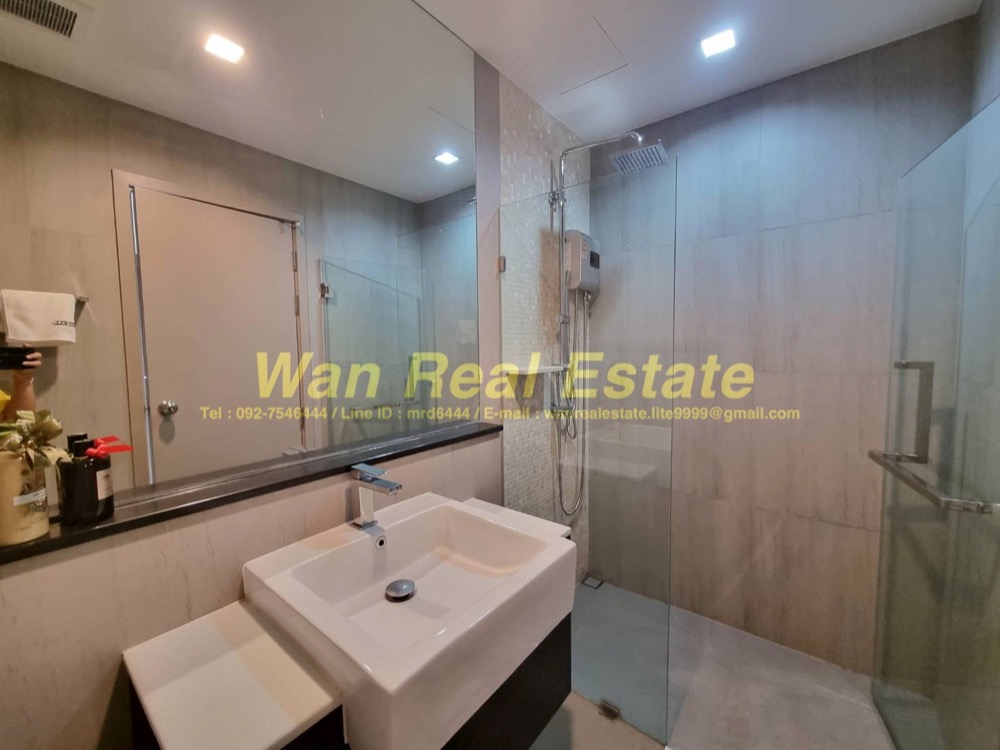 For RentCondoRattanathibet, Sanambinna : Condo for rent, The politan aqua, 40th floor, size 25 sq m, beautifully decorated, river view, ready to move in