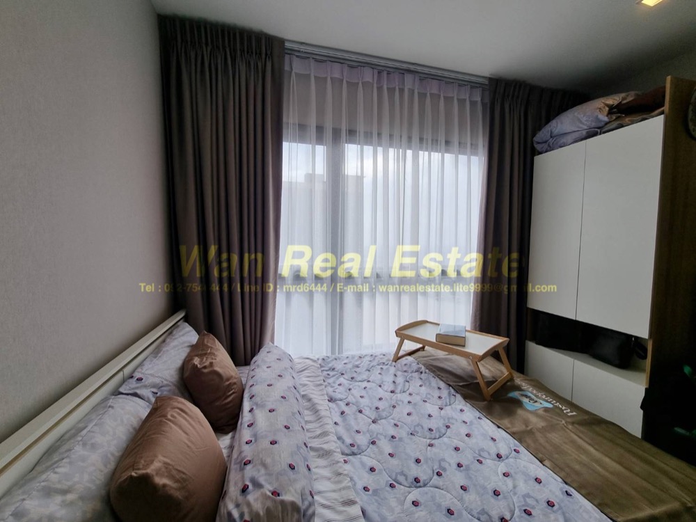For RentCondoRattanathibet, Sanambinna : Condo for rent, The politan aqua, 40th floor, size 25 sq m, beautifully decorated, river view, ready to move in
