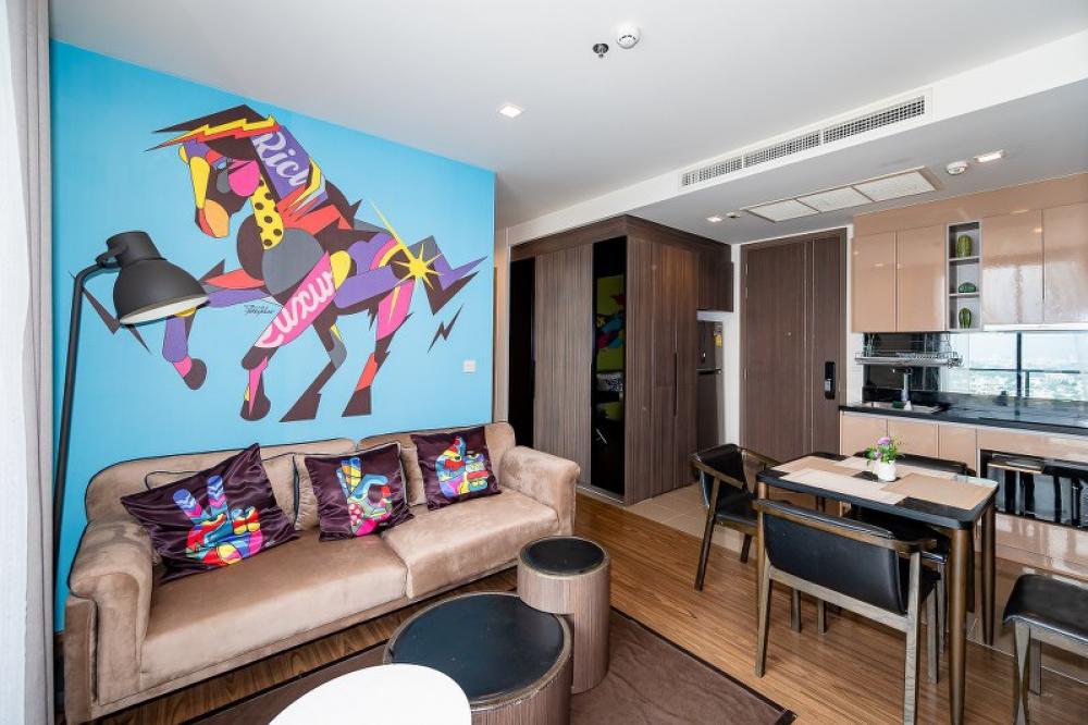 ให้เช่าคอนโดอ่อนนุช อุดมสุข : The Line Sukhumvit 71 2 Bedrooms for rent 27,000
