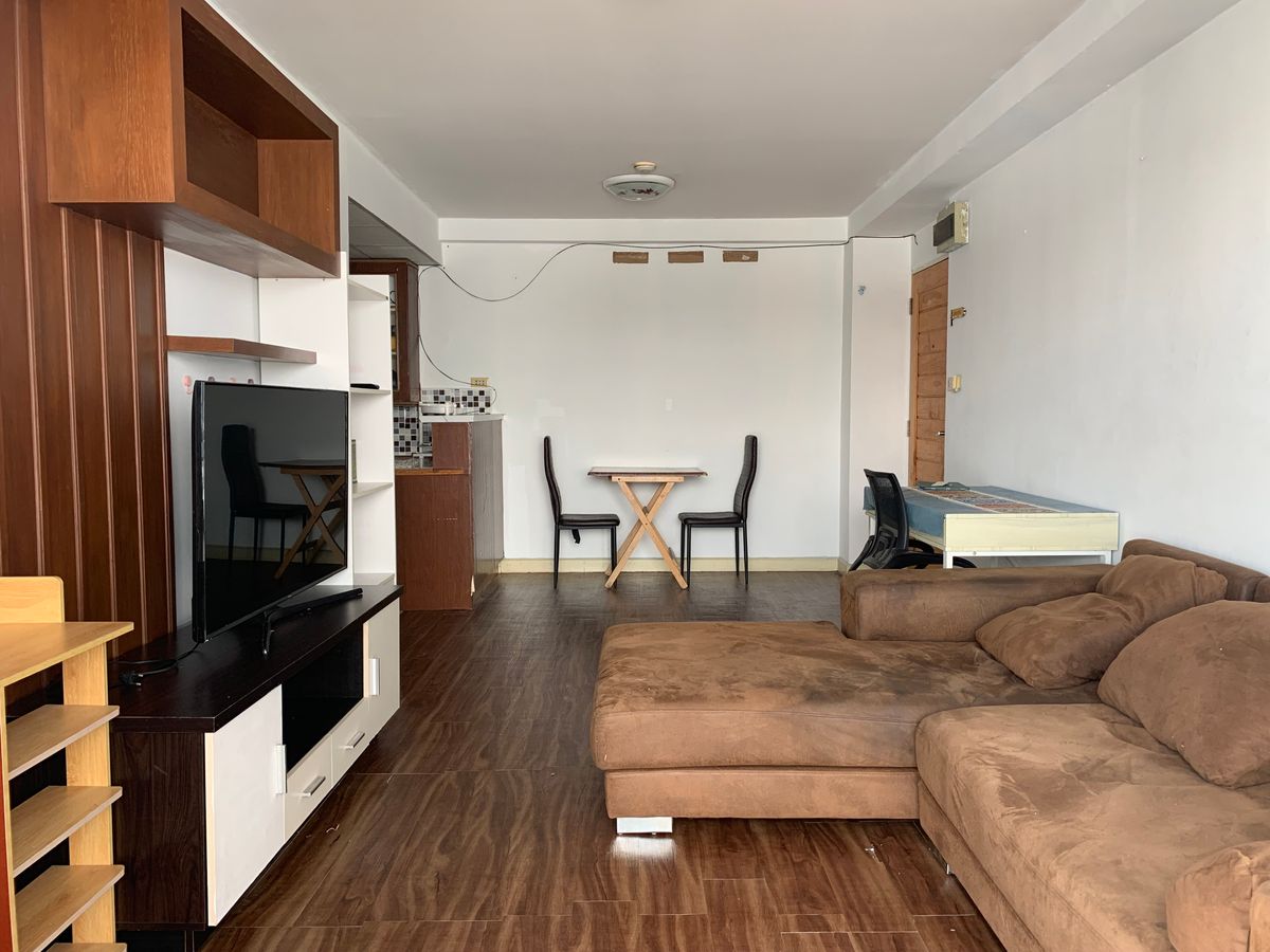 For RentCondoMin Buri, Romklao : Condo for rent, Sammakorn Ramkhamhaeng, large room, ready to move in (many rooms to choose from)