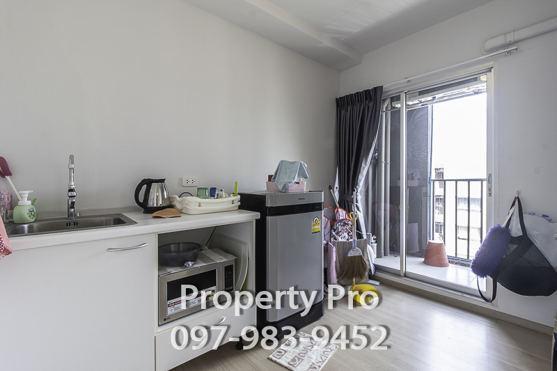 For SaleCondoRattanathibet, Sanambinna : Condo for Sale Plum Condo Samakkhi 26 sqm Near Tiwanon, Ngamwongwan, Chaengwattana : EL24S-033