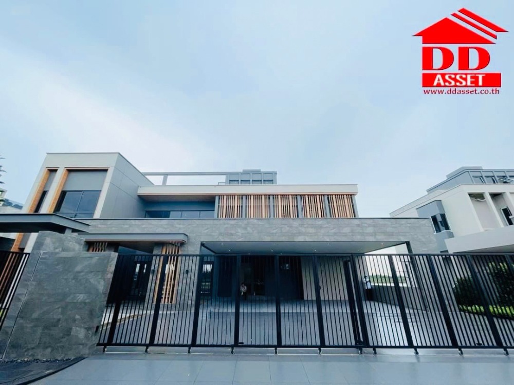 For SaleHouseLadkrabang, Suwannaphum Airport : Lake legend luxury mansion, Lake Legend, Bangna-Suvarnabhumi, new design lake view, lakeside, 100 rai, the only one in Bangna area.