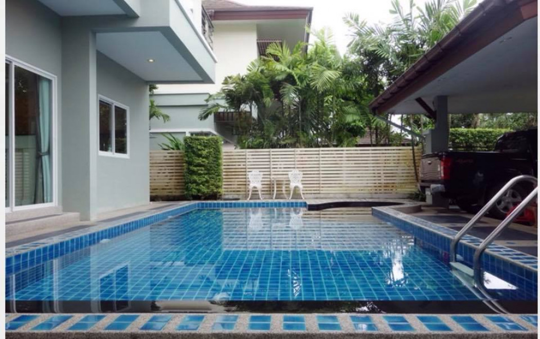 For SaleHouseChiang Rai : House for sale Rim Kok, Mueang Chiang Rai District. (special decoration) Modern style mixed with Lanna. with private pool) 102 sq.m., 4 bedrooms, 5 bathrooms, 320 sq m.