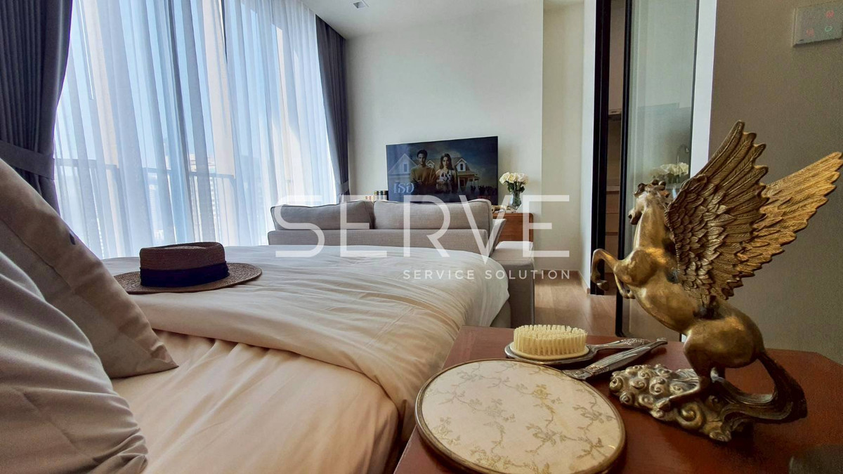 For RentCondoSukhumvit, Asoke, Thonglor : 🔥22K🔥 - Studio with Partition Nice Decorate 27.36 sq.m. High Fl. 15+ Good Location Close to BTS Phrom Phong 500 m. at Noble Around 33 Condo / For Rent