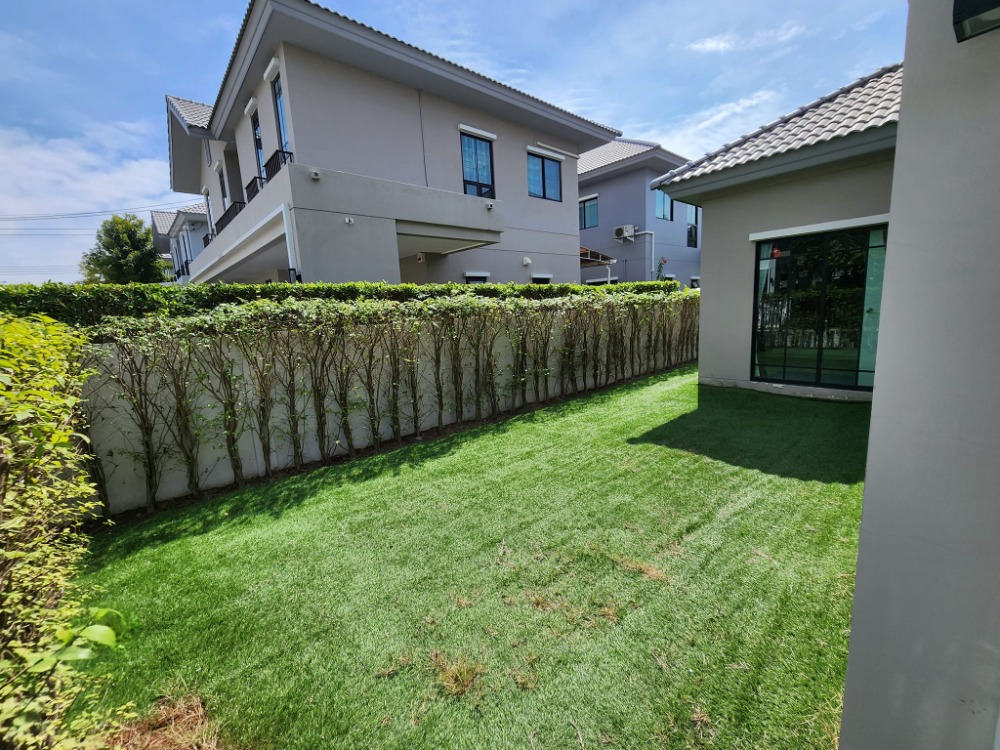 For SaleHouseBangna, Bearing, Lasalle : Land 53.3 sq m, 4 m 2 north! Detached House Chuan Chuen Prime Village Bangna Km29