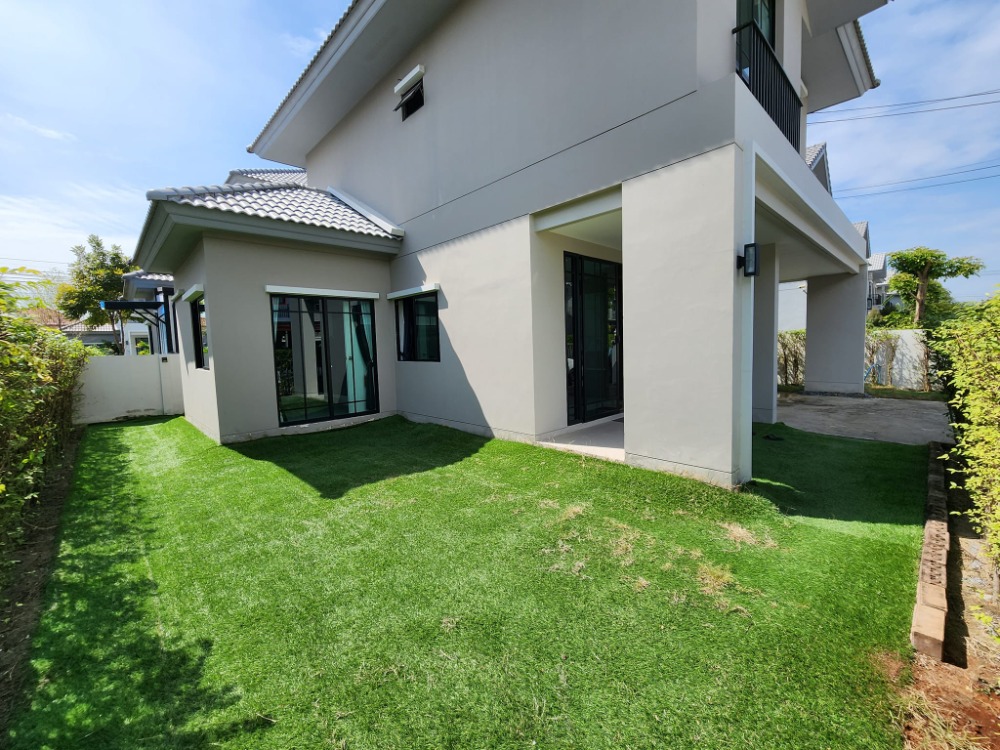 For SaleHouseBangna, Bearing, Lasalle : Land 53.3 sq m, 4 m 2 north! Detached House Chuan Chuen Prime Village Bangna Km29