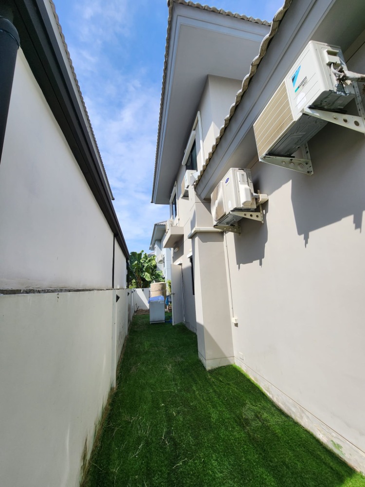 For SaleHouseBangna, Bearing, Lasalle : Land 53.3 sq m, 4 m 2 north! Detached House Chuan Chuen Prime Village Bangna Km29