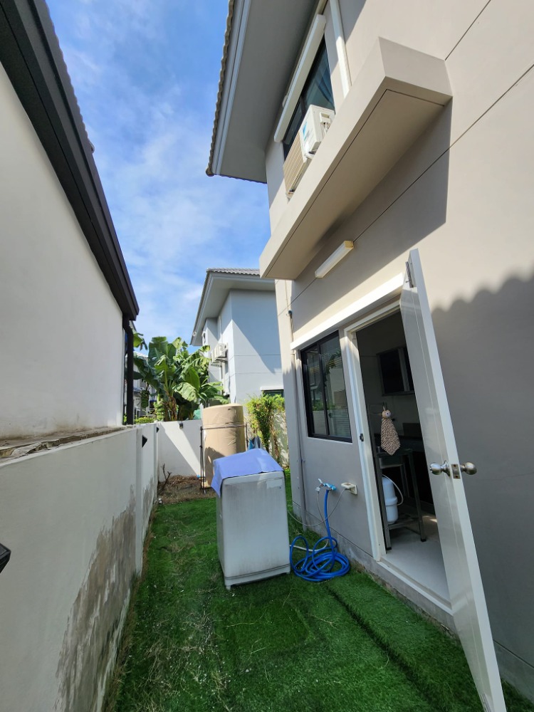 For SaleHouseBangna, Bearing, Lasalle : Land 53.3 sq m, 4 m 2 north! Detached House Chuan Chuen Prime Village Bangna Km29