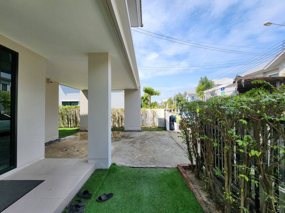 For SaleHouseBangna, Bearing, Lasalle : Land 53.3 sq m, 4 m 2 north! Detached House Chuan Chuen Prime Village Bangna Km29