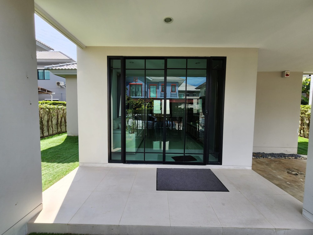 For SaleHouseBangna, Bearing, Lasalle : Land 53.3 sq m, 4 m 2 north! Detached House Chuan Chuen Prime Village Bangna Km29