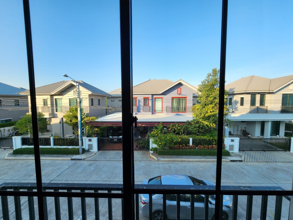 For SaleHouseBangna, Bearing, Lasalle : Land 53.3 sq m, 4 m 2 north! Detached House Chuan Chuen Prime Village Bangna Km29