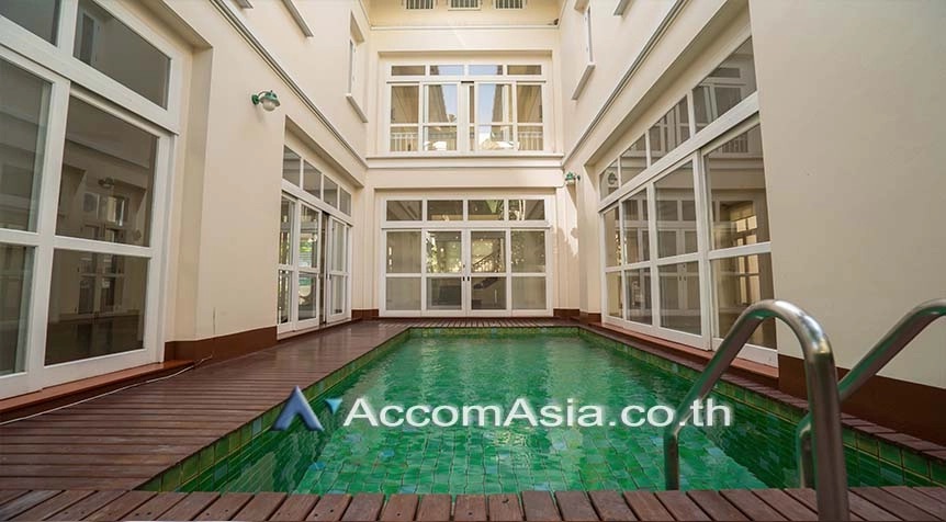ให้เช่าบ้านสุขุมวิท อโศก ทองหล่อ : 🔼AccomA🔽 Private Swimming Pool | 6 Beds House for Rent in Sukhumvit, BTS Thong Lo