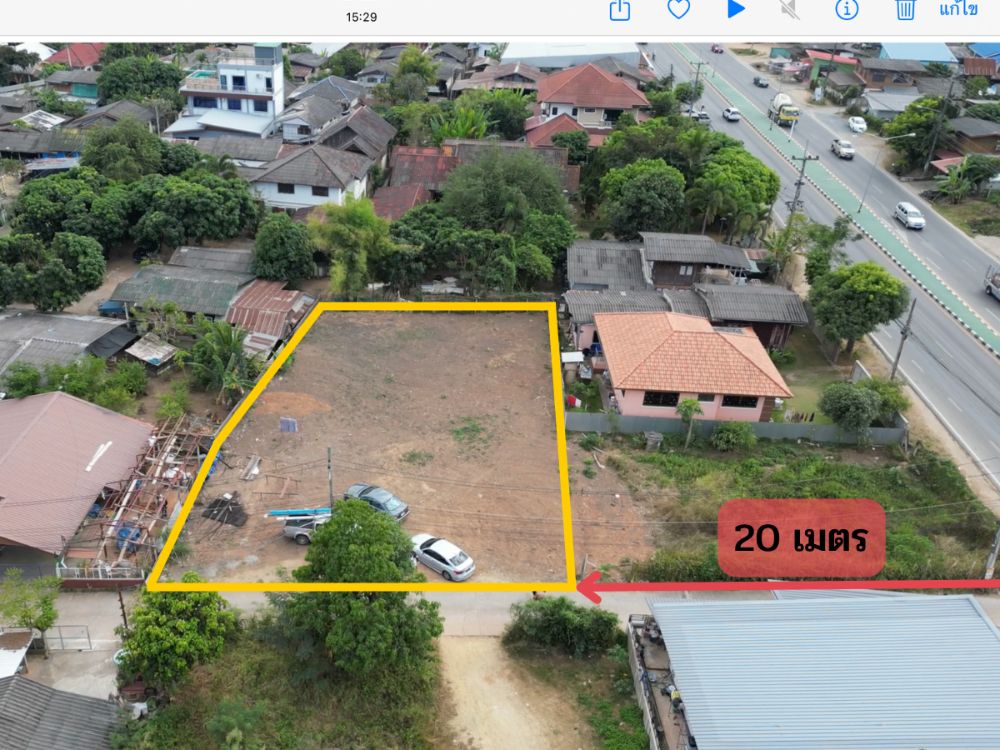 ขายที่ดินเชียงใหม่ : ขายที่ดินเชียงใหม่ ติดถนนใหญ่ ใกล้แหล่งชุมชน อ.แม่ริม ต.สันโป่ง 227 ตรว