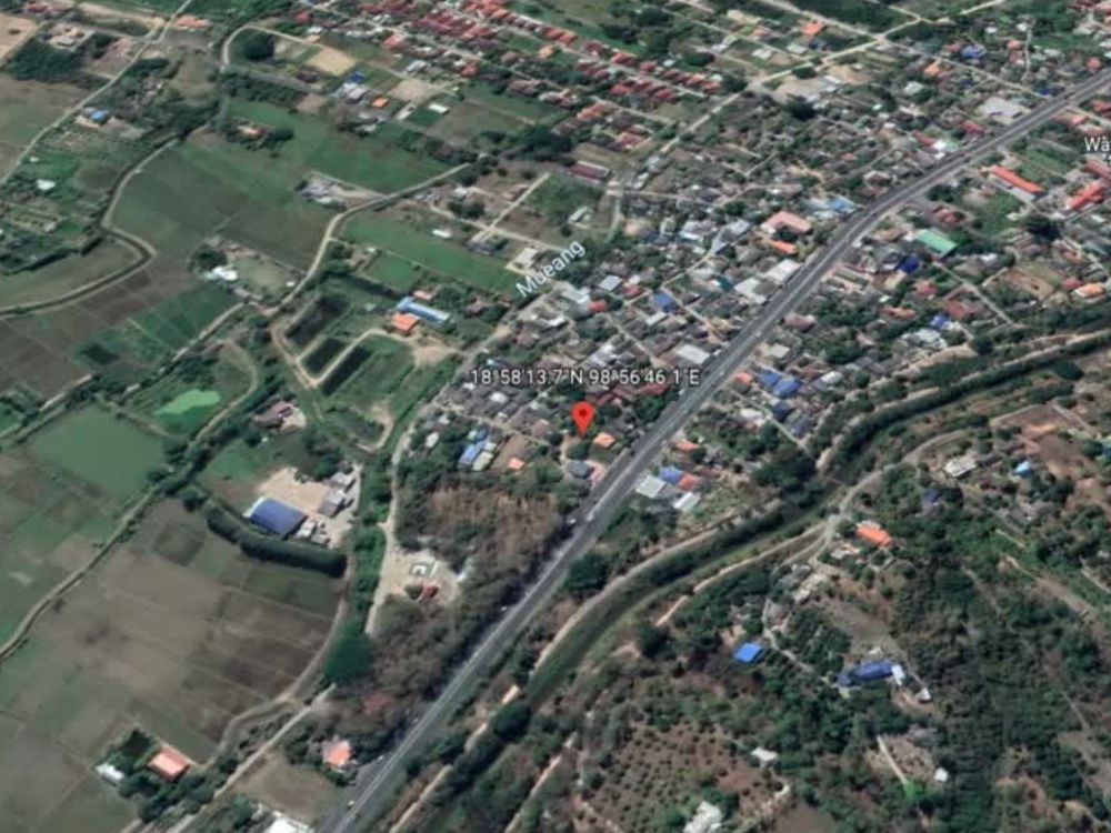 ขายที่ดินเชียงใหม่ : ขายที่ดินเชียงใหม่ ติดถนนใหญ่ ใกล้แหล่งชุมชน อ.แม่ริม ต.สันโป่ง 227 ตรว