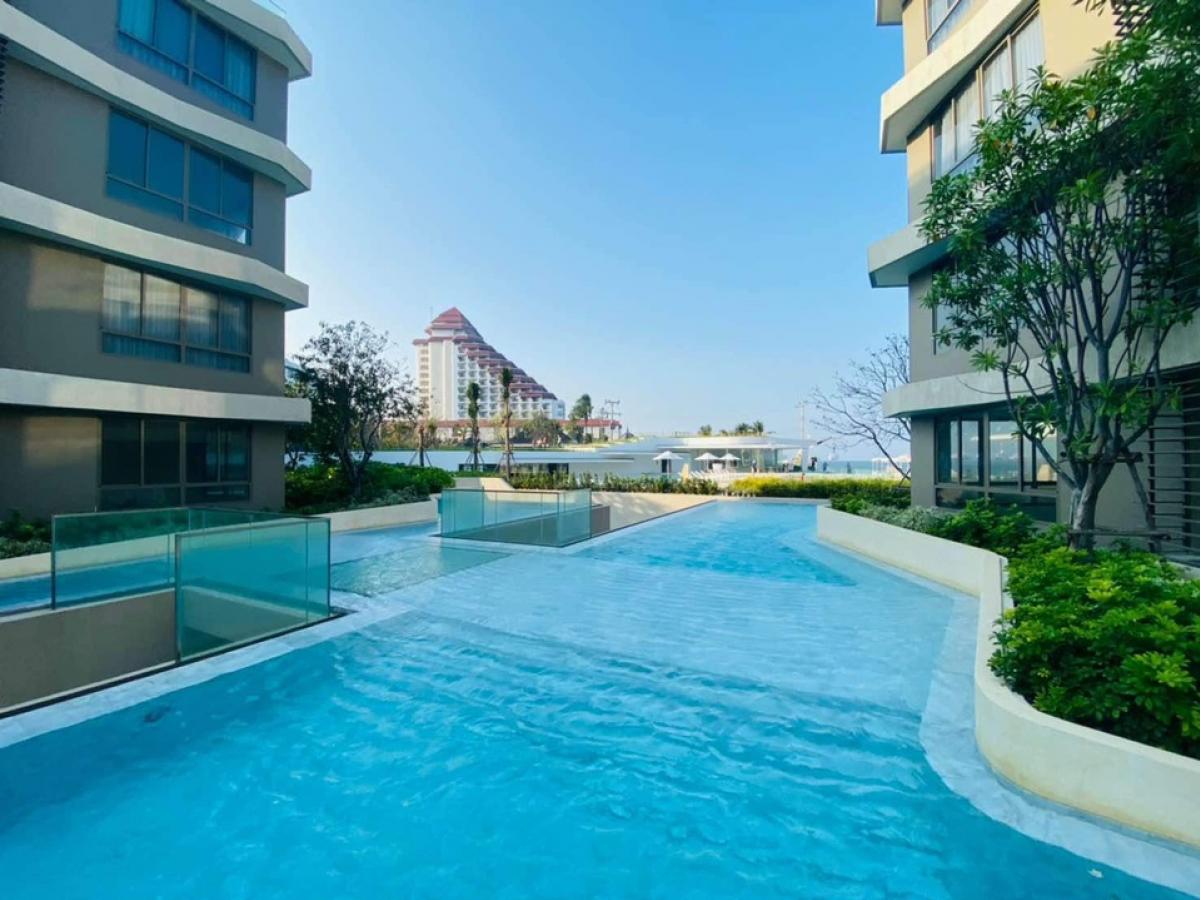 ให้เช่าคอนโดหัวหิน ประจวบคีรีขันธ์ : Condo 3 Bedrooms 4 Bathrooms Sea View for rent at Hua Hin closed to the beach || Penthouse || 