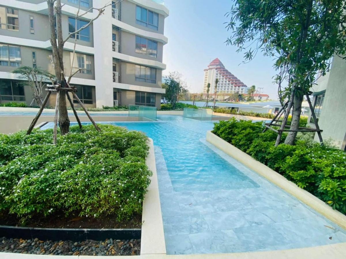 ให้เช่าคอนโดหัวหิน ประจวบคีรีขันธ์ : Condo 3 Bedrooms 4 Bathrooms Sea View for rent at Hua Hin closed to the beach || Penthouse || 
