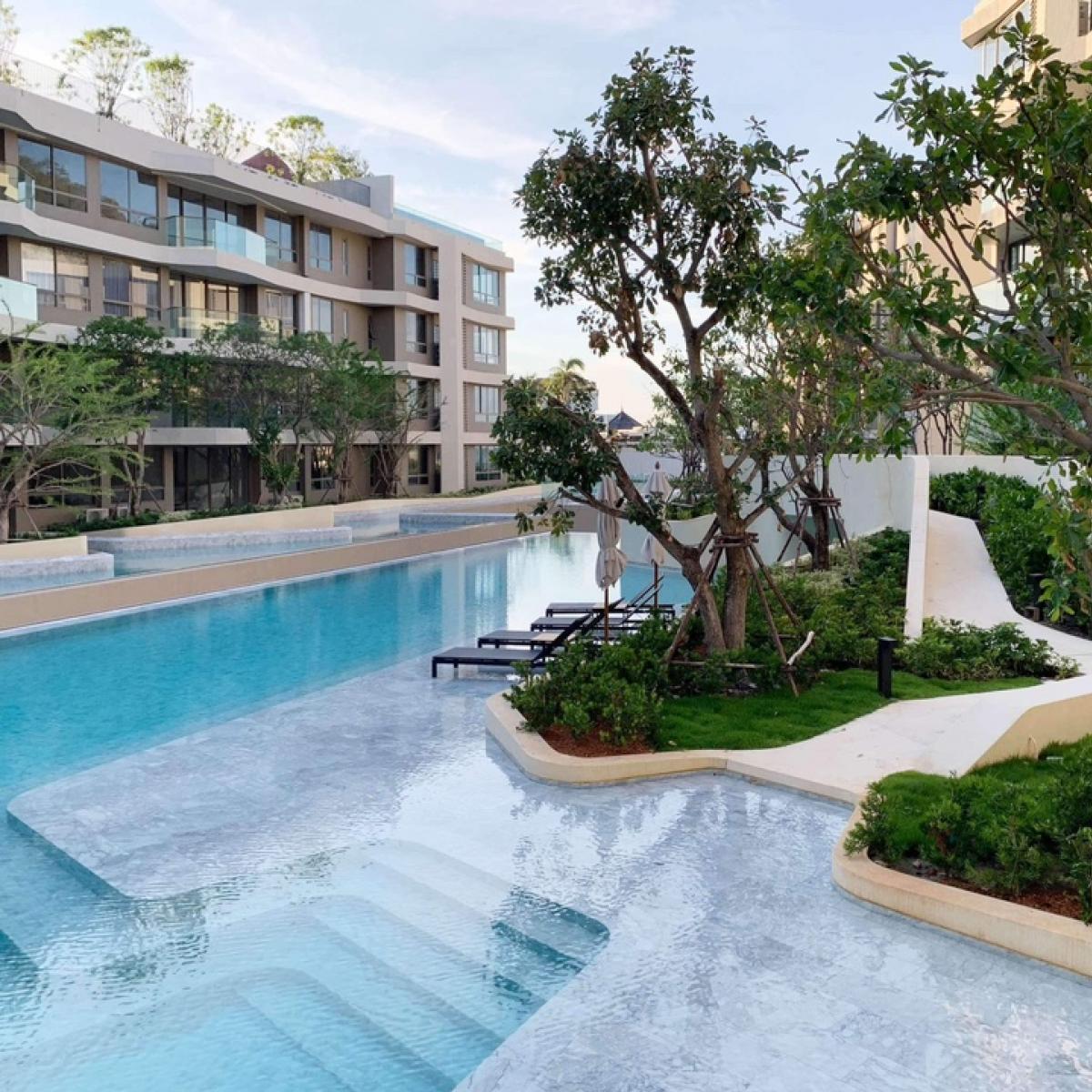 ให้เช่าคอนโดหัวหิน ประจวบคีรีขันธ์ : Condo 3 Bedrooms 4 Bathrooms Sea View for rent at Hua Hin closed to the beach || Penthouse || 