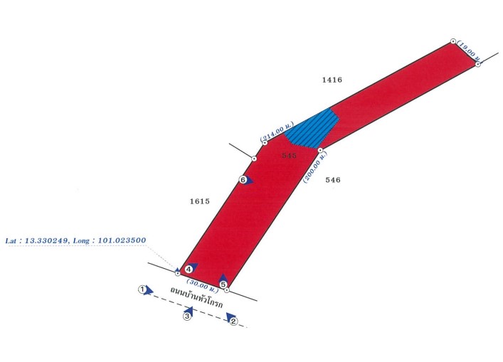 ขายที่ดินพัทยา บางแสน ชลบุรี สัตหีบ : ขายที่ดินเปล่า ต.หนองรี อ.เมือง จ.ชลบุรี