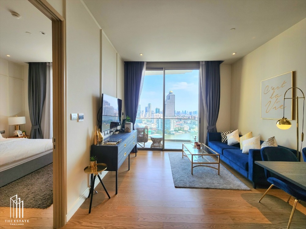 ให้เช่าคอนโดวงเวียนใหญ่ เจริญนคร : Condo for RENT *Magnolias Waterfront Residences ICONSIAM ชั้น20+ ตกแต่งสวย เฟอร์นิเจอร์ครบ พร้อมอยู่ กับโครงการระดับ World Class @68,000 Baht