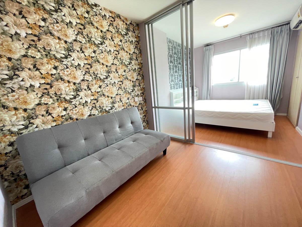 For RentCondoPathum Thani,Rangsit, Thammasat : 🔥Pun for rent Lumpini Township Rangsit Khlongs 1 empty room, rent is very cheap. Near Future Park Rangsit