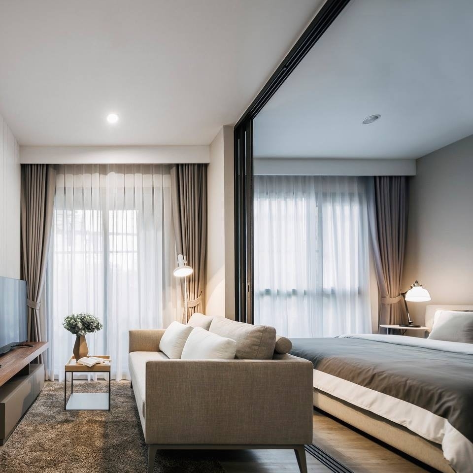 ให้เช่าคอนโดศรีราชา แหลมฉบัง บ้านบึง : For Rent Condo KEEN Sriracha วิวเมือง ชั้นสูง Fl. 34 🔥16,XXX THB Per Month Best price🔥Tel.083-665-9589