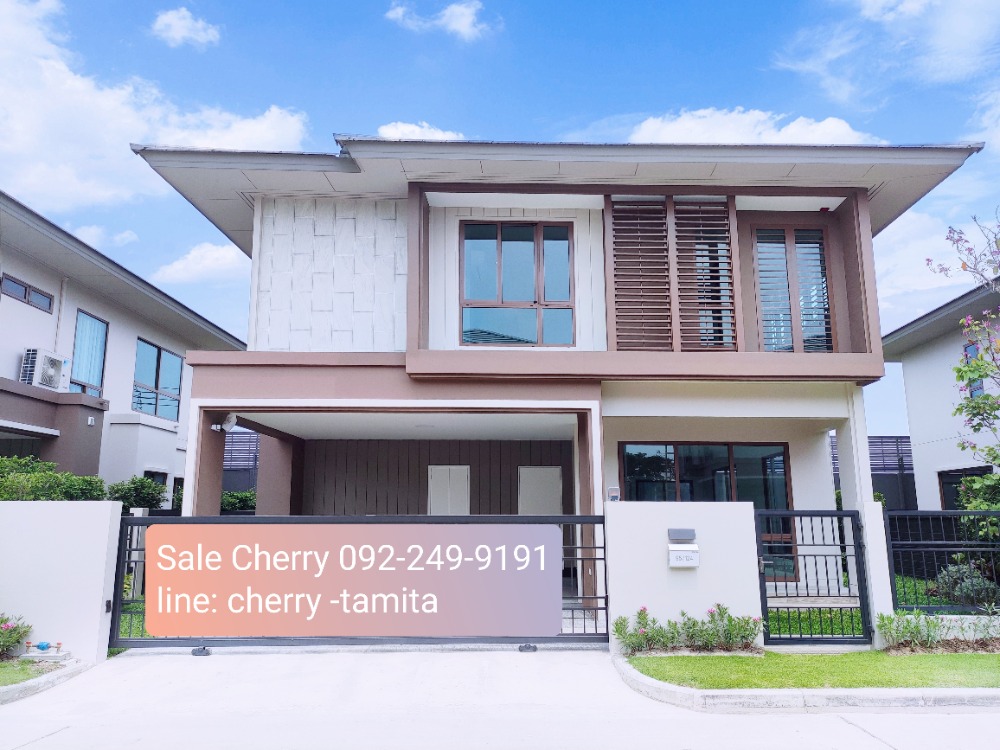 ให้เช่าบ้านพัฒนาการ ศรีนครินทร์ : 🍒ให้เช่า บ้านเดี่ยว บุราสิริ กรุงเทพกรีฑา 4ห้องนอน ใหม่เอี่ยม