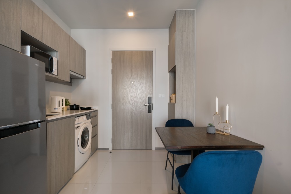 ให้เช่าคอนโดระยอง : ✅Ready to move🔥 Notting Hill Rayong City  Condo for rent 1 Bedroom with walk in closet 26sqm ✅ Accept minimum 3 months contract (Service residence by Hampton)