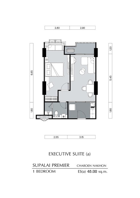 ให้เช่าคอนโดวงเวียนใหญ่ เจริญนคร : 🔥ให้เช่าด่วน🔥คอนโดศุภาลัยพรีเมียร์ เจริญนคร  ติด BTS สถานีคลองสาน เฟอร์เจอร์ครบ พร้อมอยู่