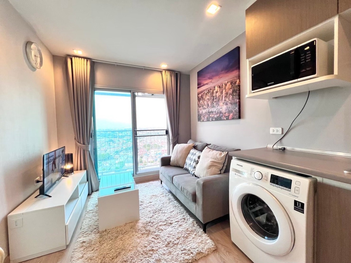 For RentCondoNonthaburi, Bang Yai, Bangbuathong : For rent!!️ Casa Condo @MRT Sam Yaek Bang Yai, 33rd floor, area size 30 sq m.