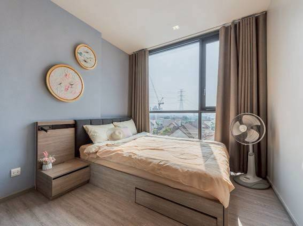 For SaleCondoBang Sue, Wong Sawang, Tao Pun : Condo for Sale The Line Wongsawang, 1 bedroom 33 sqm Fully-Furnished Near MRT Wong Sawang, Bang Sue, Bang Son, Pracha Chuen, KMUTNB : MF24S-015