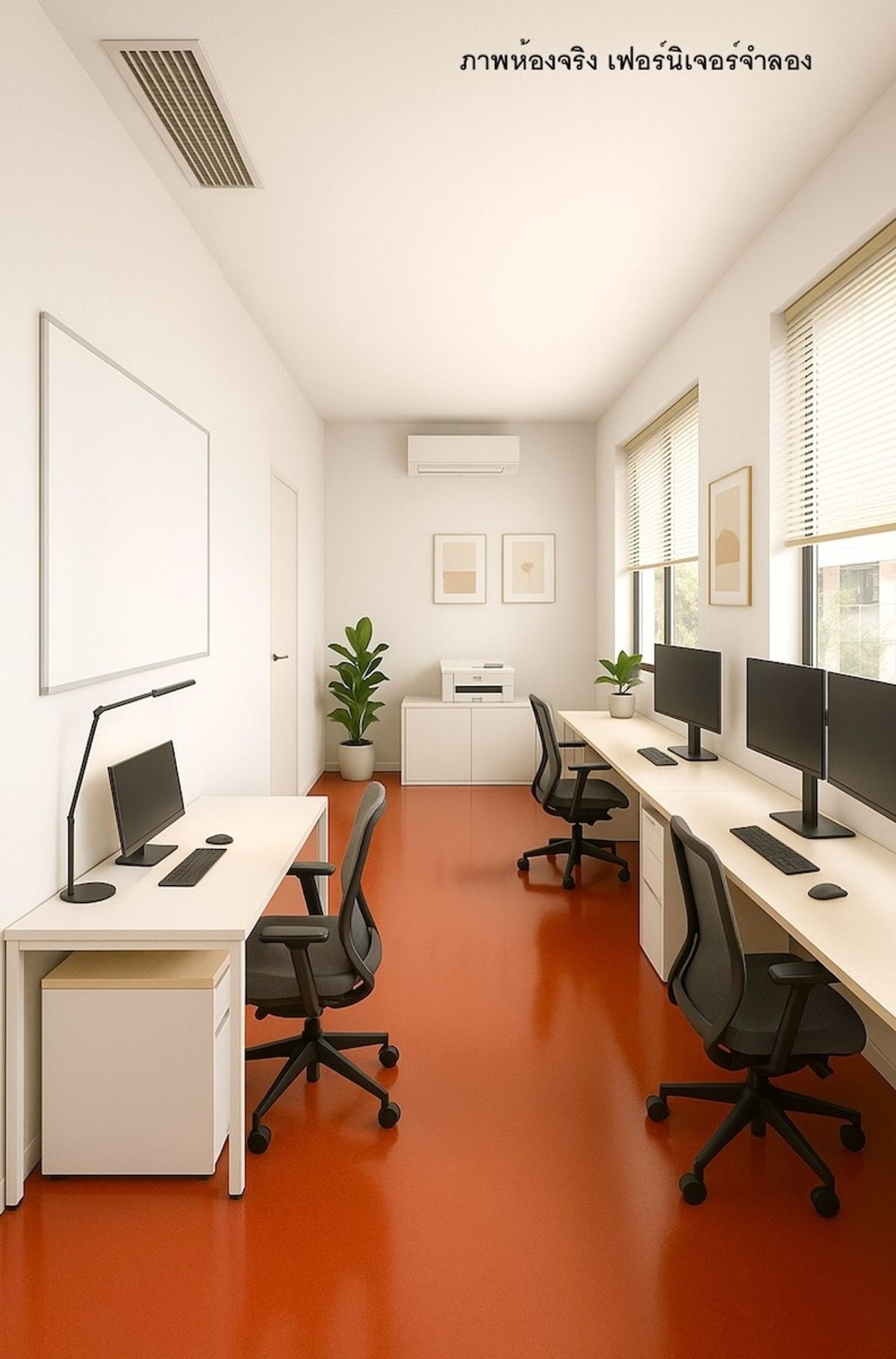 For RentOfficeNawamin, Ramindra : Office for rent, Phaholyothin 48, cheap, good, with parking near Lotus, BTS Sai Yud