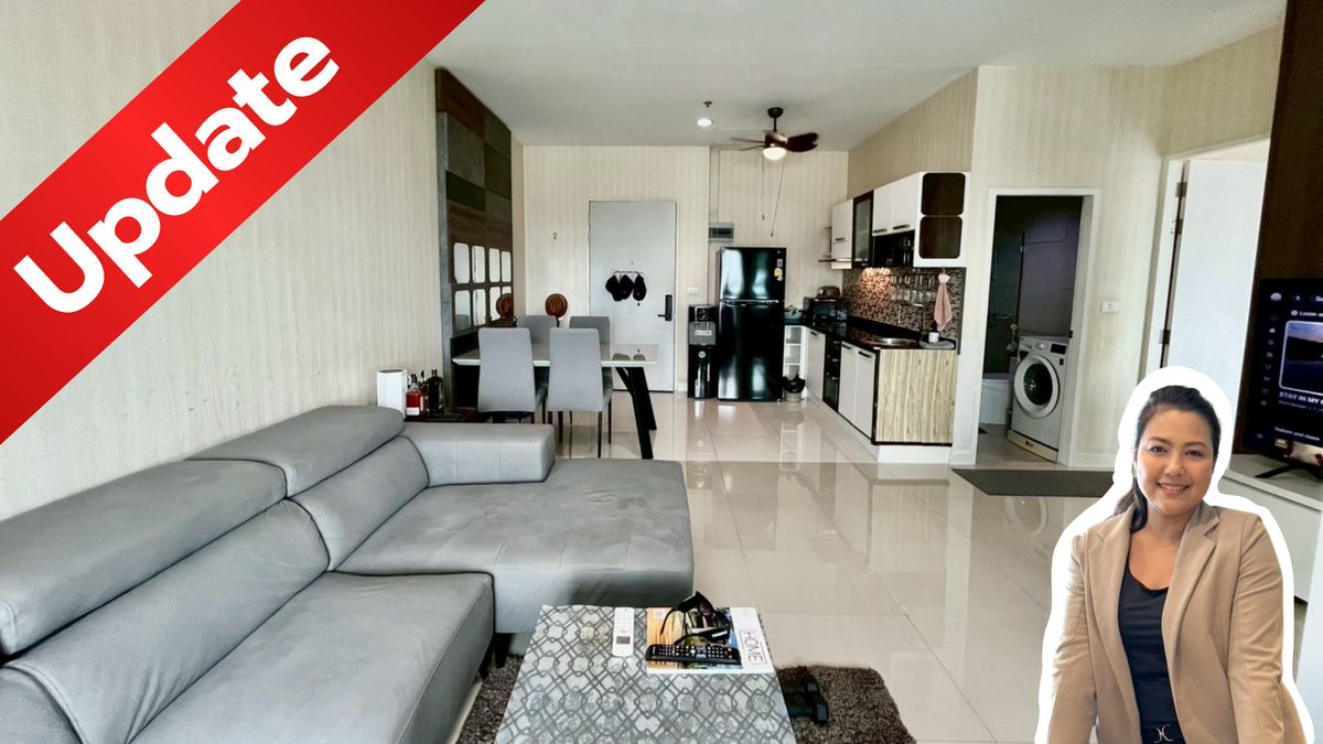 For SaleCondoPattanakan, Srinakarin : Condo for sale, beautiful room, 2 bedrooms, 70 sq m, north side, corner room