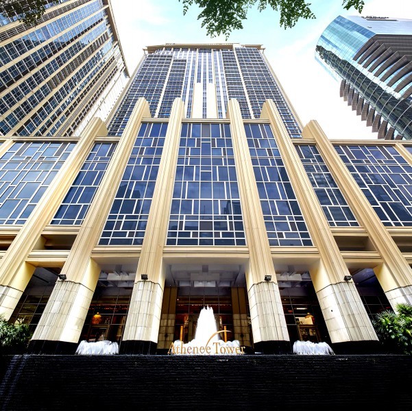 For RentOfficeWitthayu, Chidlom, Langsuan, Ploenchit : Rental of the Office of Athenee TowerOffice Buildings , 6th floor, area 215 sq.m., Fully Furnished, Rent 277,350 baht* /month