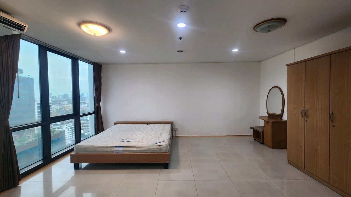 ให้เช่าคอนโดคลองเตย กล้วยน้ำไท : Lumpini Park View | ให้เช่าห้องสตูดิโอ 40 ตร.ม. แต่งเรียบๆ น่าอยู่ ทำเลสะดวกและปลอดภัยมาก อยู่ติด MRT และใกล้จุฬา