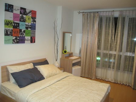 ให้เช่าคอนโดรัชดา ห้วยขวาง : Life Huaykwang, 41sqm Beautiful, Comfortable One Bedroom Flat to let at Life Huaykwang