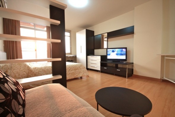 ให้เช่าคอนโดอ่อนนุช อุดมสุข : The Link Sukhumvit 50, 32sqm Cozy, Good price Studio Condo for rent at The Link Sukhumvit 50