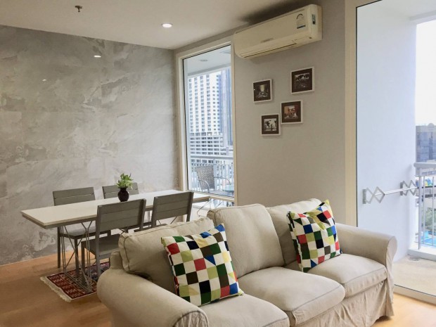ให้เช่าคอนโดราชเทวี พญาไท : Villa Rachatewi, 85 sqm. Cozy Two Bedrooms condo for Rent at Villa Rachatewi.