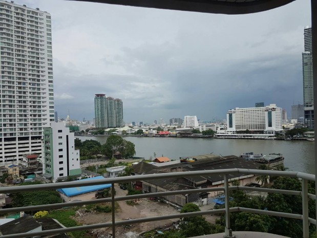 ขายคอนโดวงเวียนใหญ่ เจริญนคร : Watermark Chaophraya,  Watermark Chaophraya River Condo ,River view low floor 105 sqm 2 bedroom 2 bathroom for rent/sale well price!