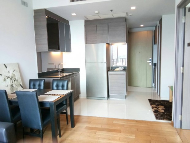 For RentCondoSukhumvit, Asoke, Thonglor : KEYNE by Sansiri, Keyne by Sansiri Condominium 47sqm 1 bedroom 1 bathroom ready to move in fully furnished with nice high-quality furniture and electrical appliances throughout for rent!!